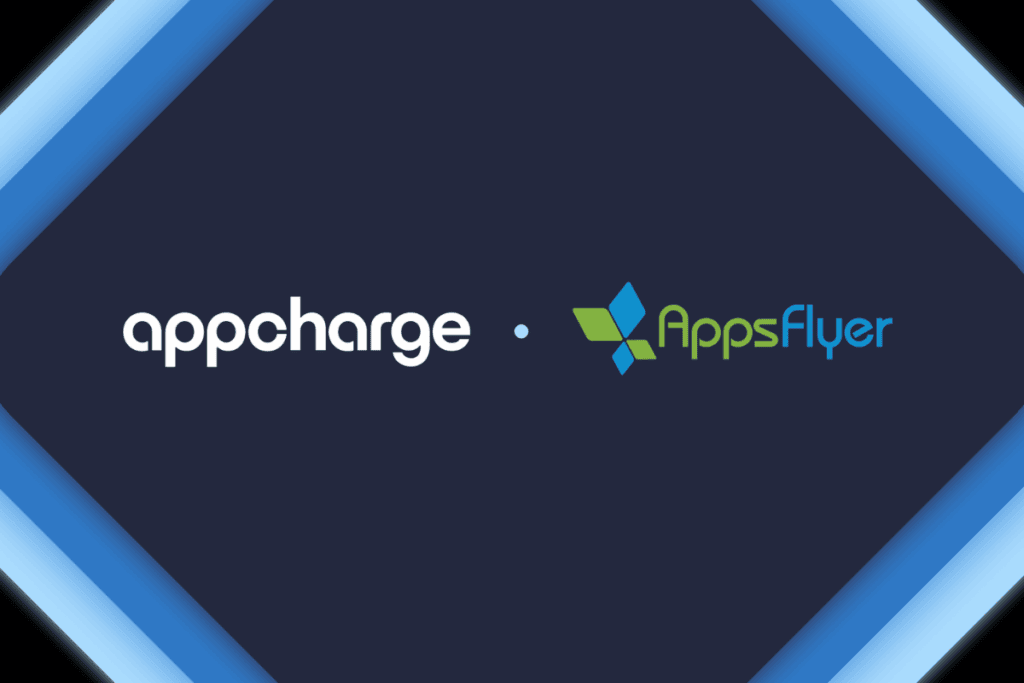 appcharge and appsflyer logos