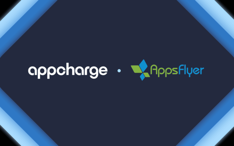 appcharge and appsflyer logos