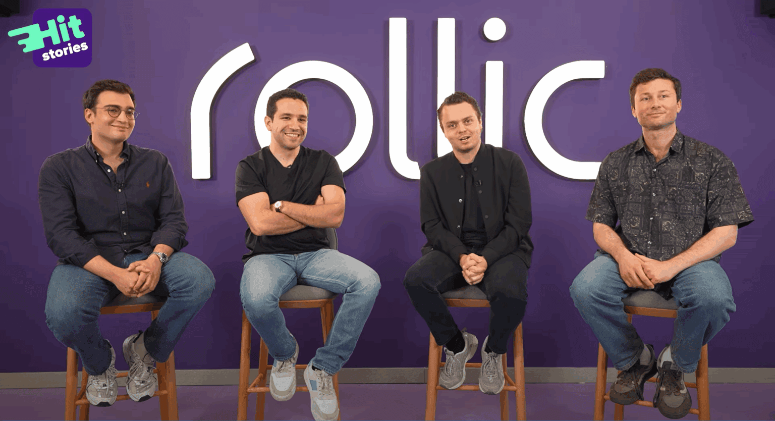 rollic's CEO & Co-Founder Burak Vardal and Gybe Games Co-Founders