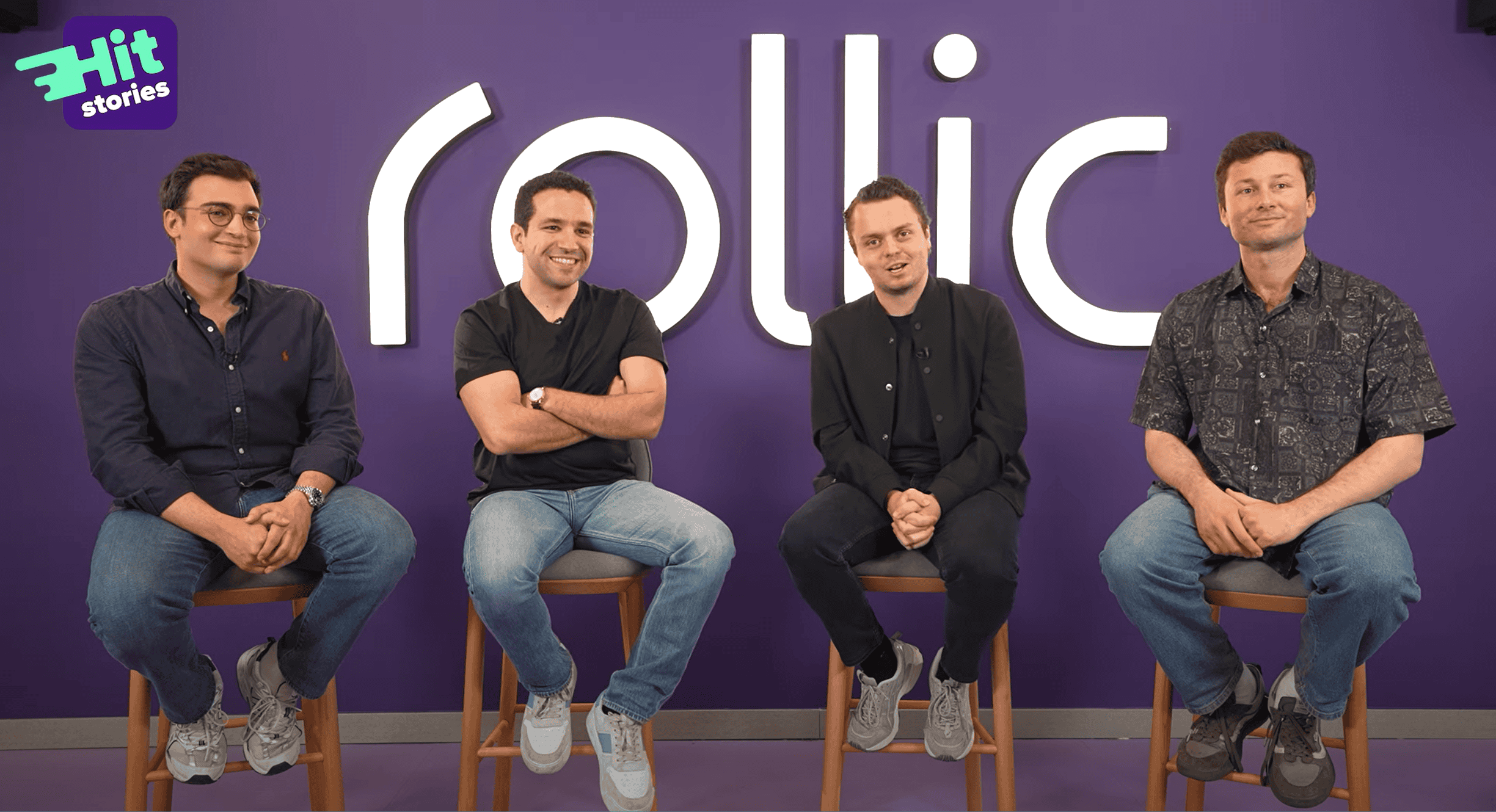 rollic's CEO & Co-Founder Burak Vardal and Gybe Games Co-Founders