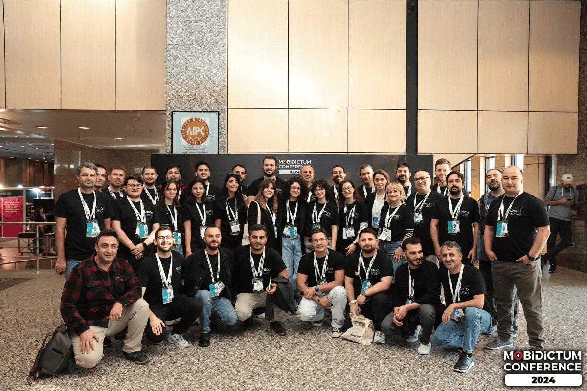 unico studio team photo from mobidictum conference 2024