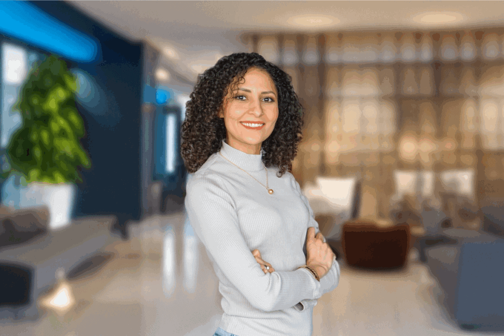 photo of hajar noreddine, new VP of Business Development at ZBD