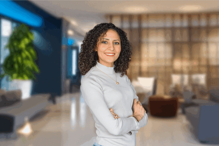 photo of hajar noreddine, new VP of Business Development at ZBD