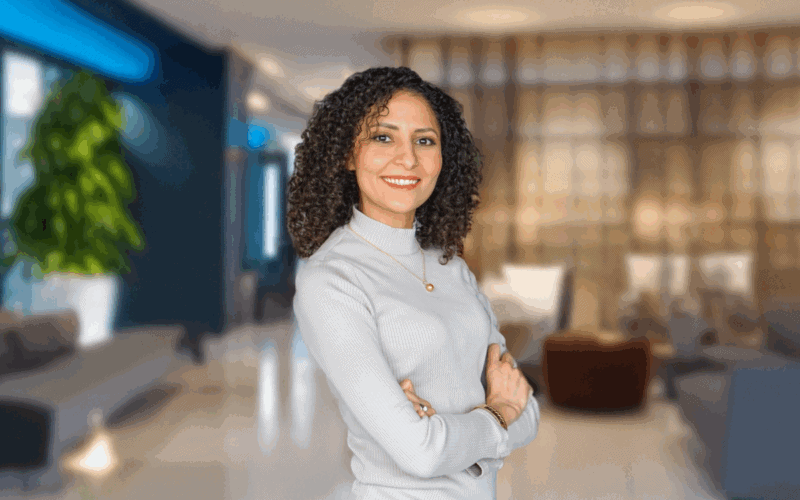 photo of hajar noreddine, new VP of Business Development at ZBD