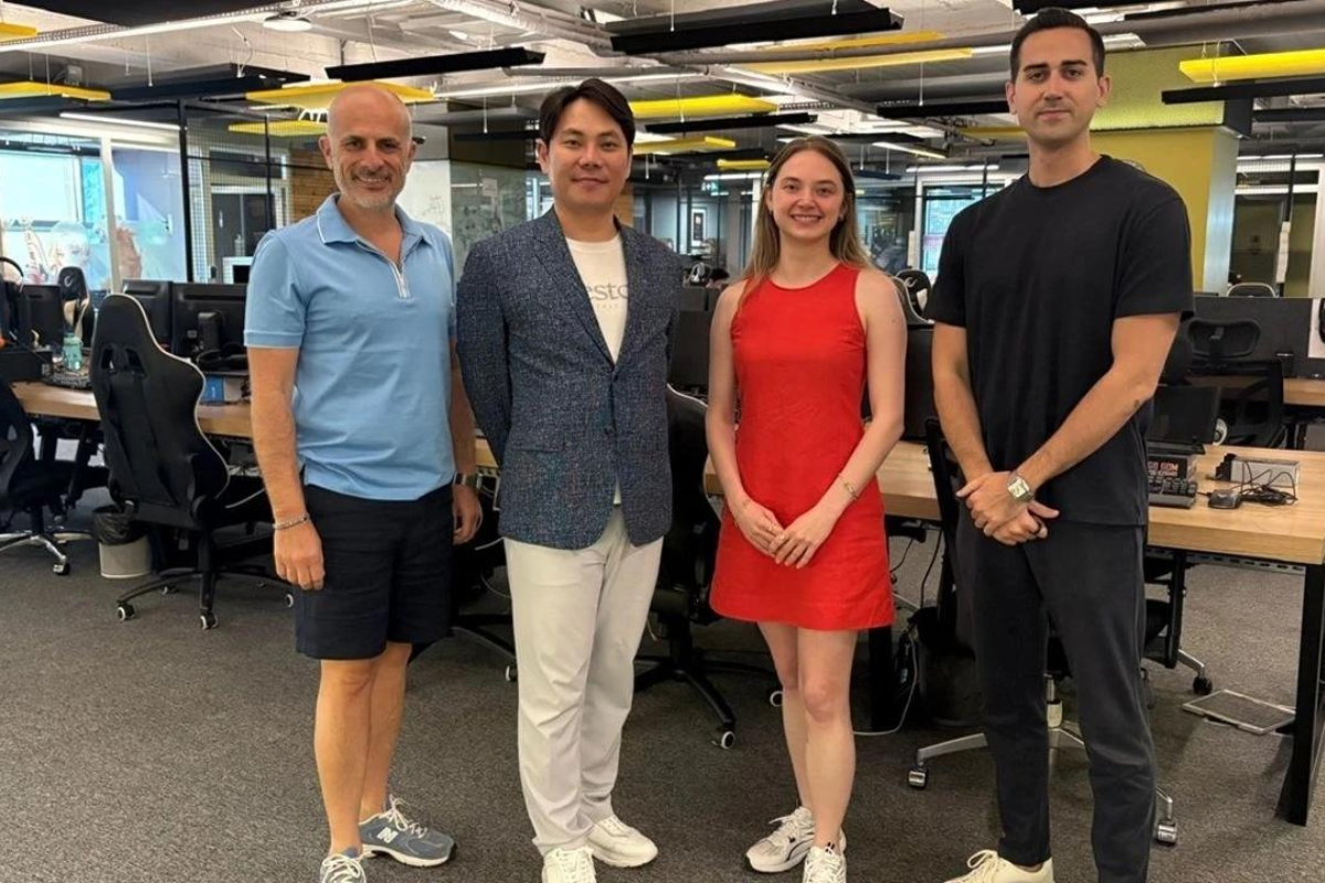 idanote ve boğaziçi ventures yöneticlerinin beraber çektirdiği fotoğraf