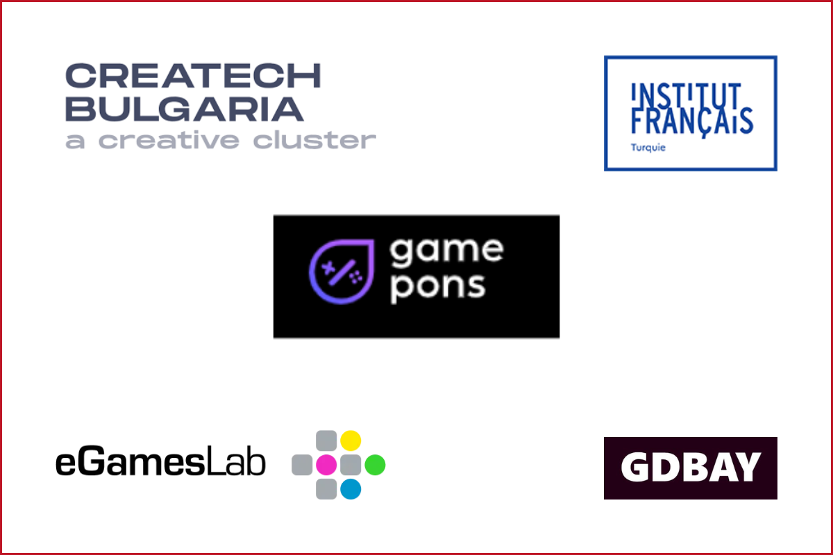 Associations attending Mobidictum Conference 2025 - gamepons, egameslab, createch bulgaria, ifturquie, GDBAY logos
