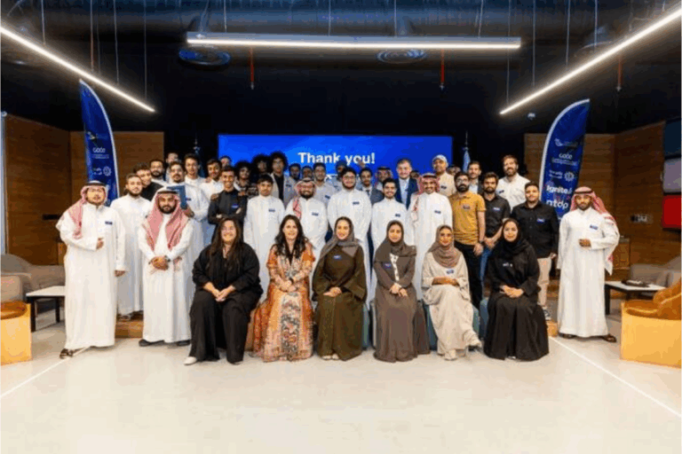 team photo from The Saudi Game Champions Program