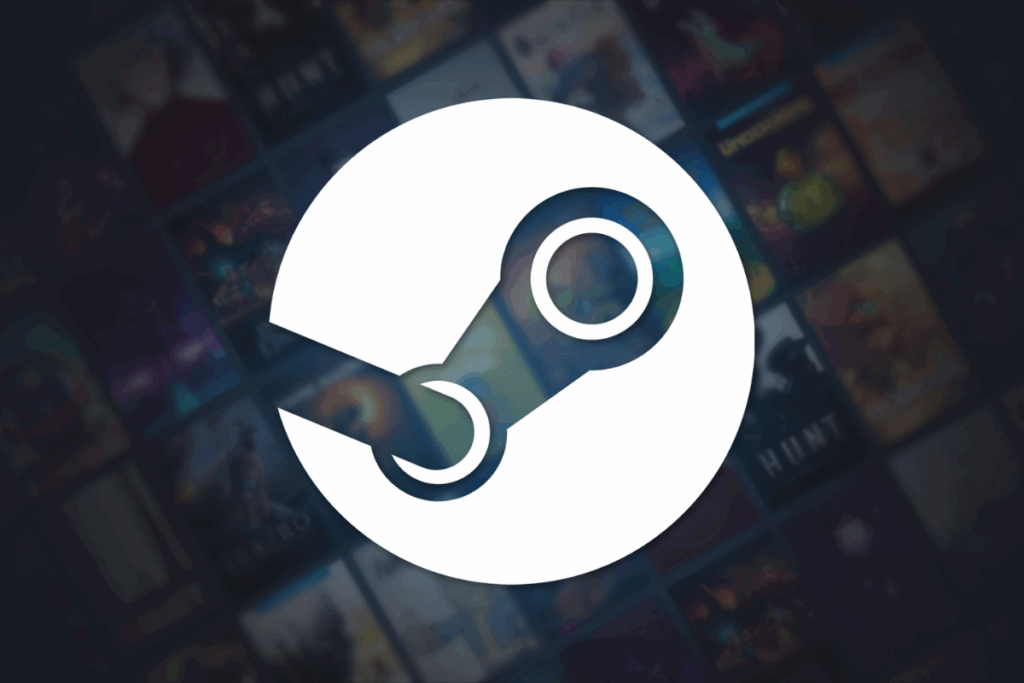Steam istek listesi makalesi için steam logosu ve arkaplanda yer alan steam kütüphanesi