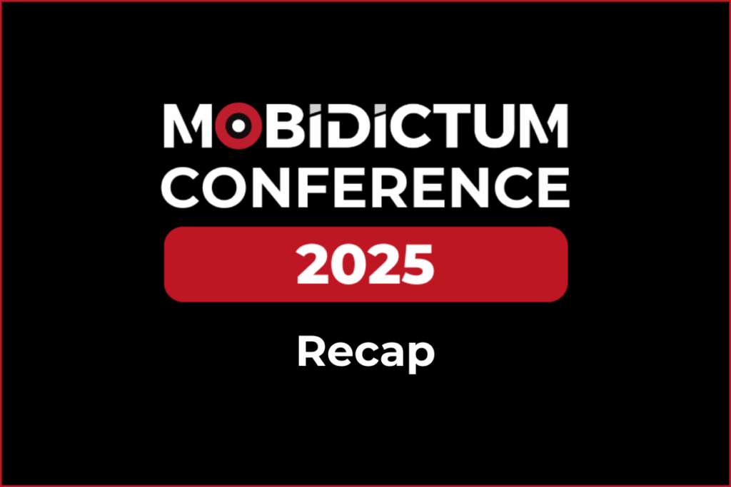 mobidictum conference 2025 logo and recap text