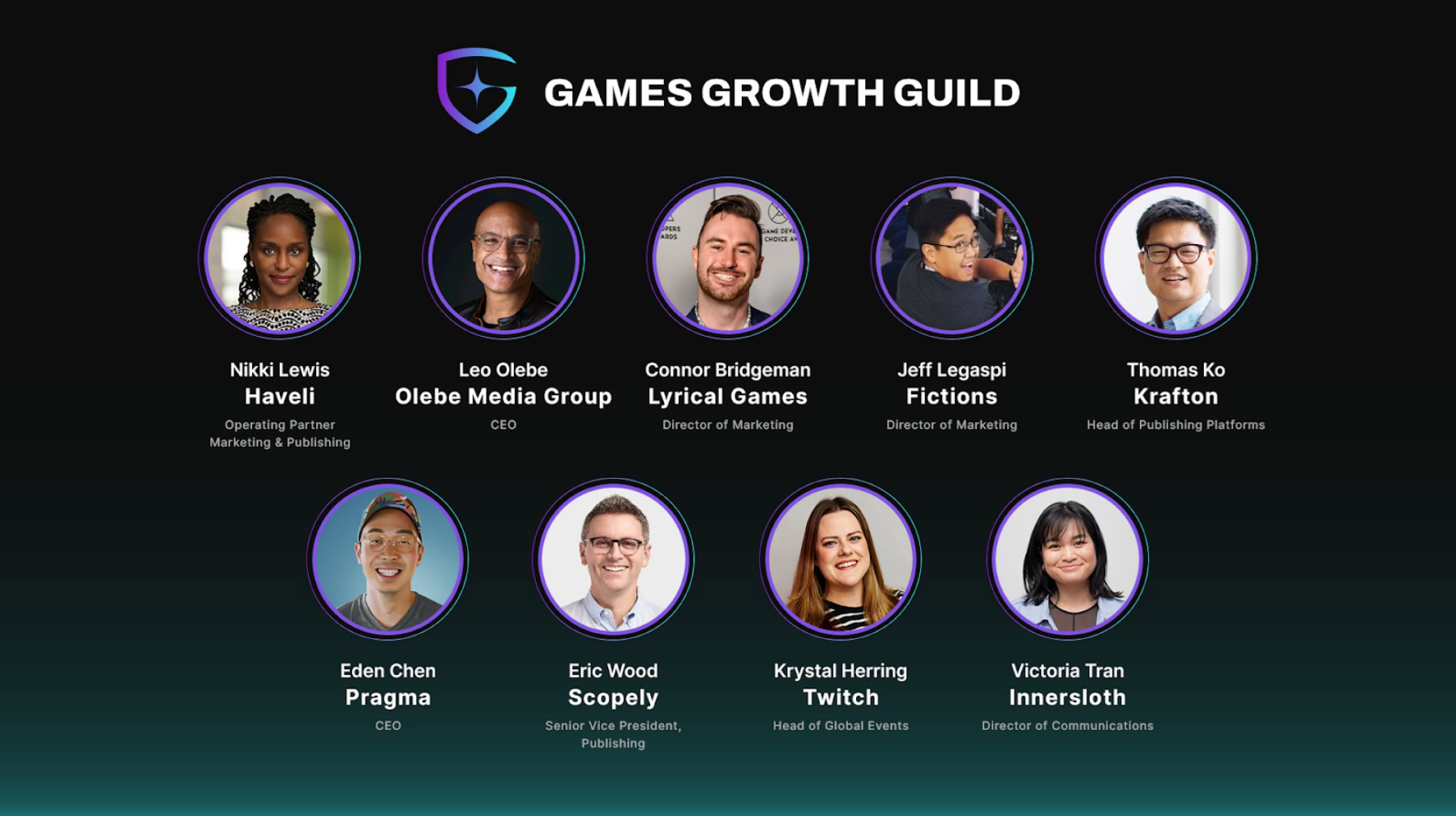 Games Growth Guild members