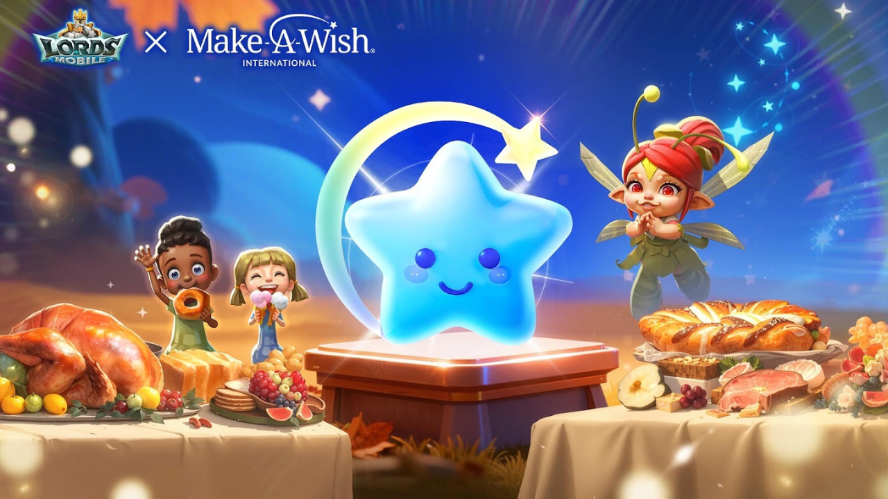 Make-A-Wish International and Lords Mobile partnership cover art