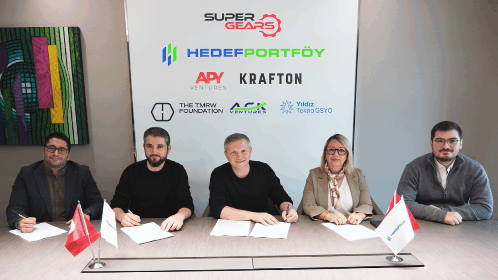 supergears games signing photo