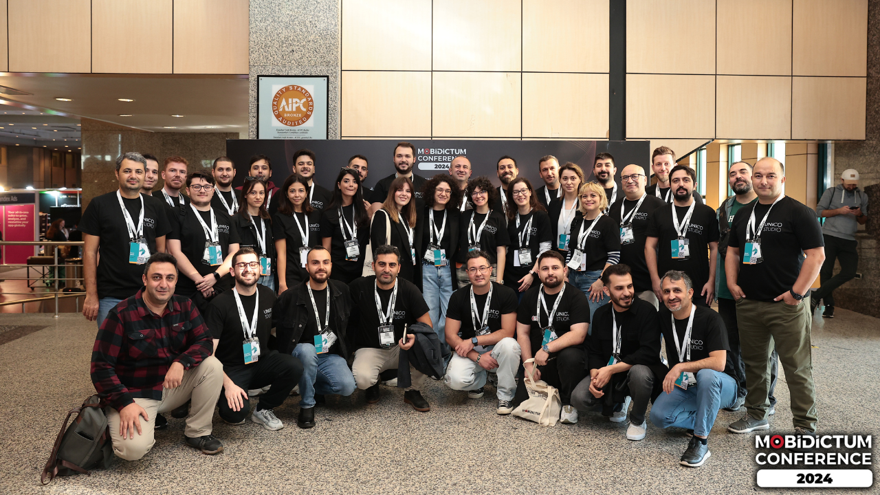 Unico team photo from Mobidictum Conference 2024