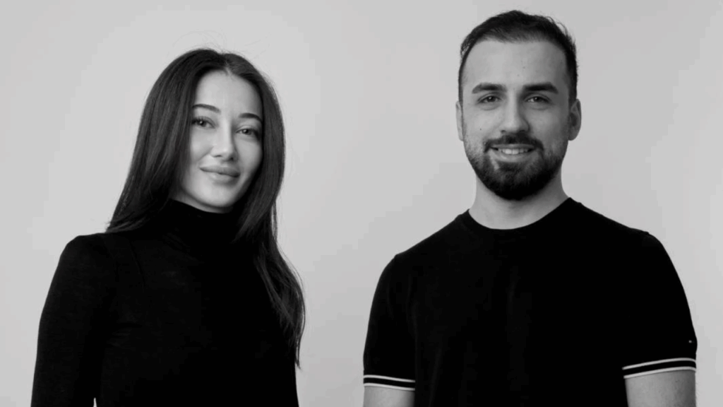 Photo of Kübra Gündoğan and Emre Çelik, creators of Pixel Flow