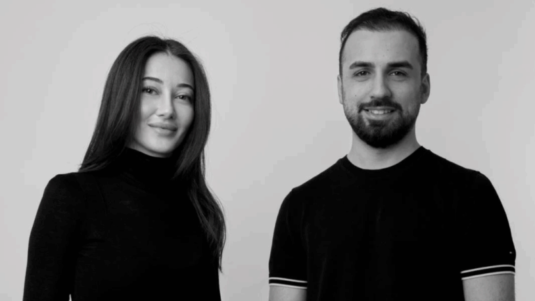 Photo of Kübra Gündoğan and Emre Çelik, creators of Pixel Flow