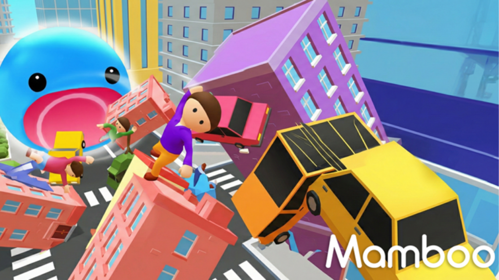 mamboo entertainment games and its logo