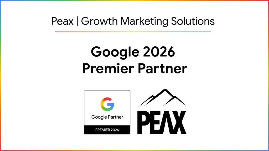 Peax Growth Marketing, 2026 Google Premier Partner