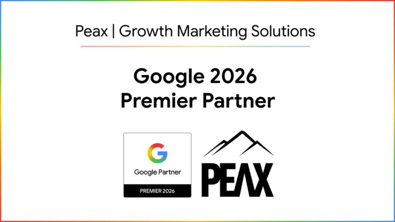 Peax Growth Marketing, 2026 Google Premier Partner