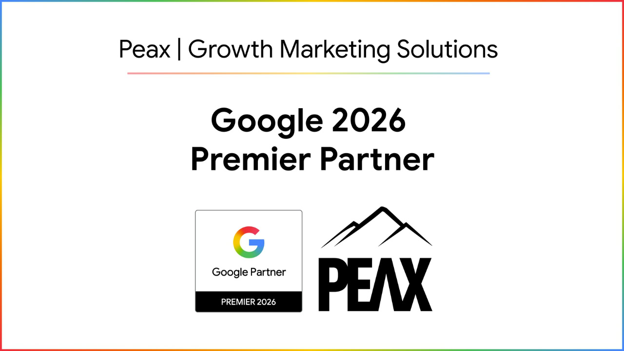 Peax Growth Marketing, 2026 Google Premier Partner