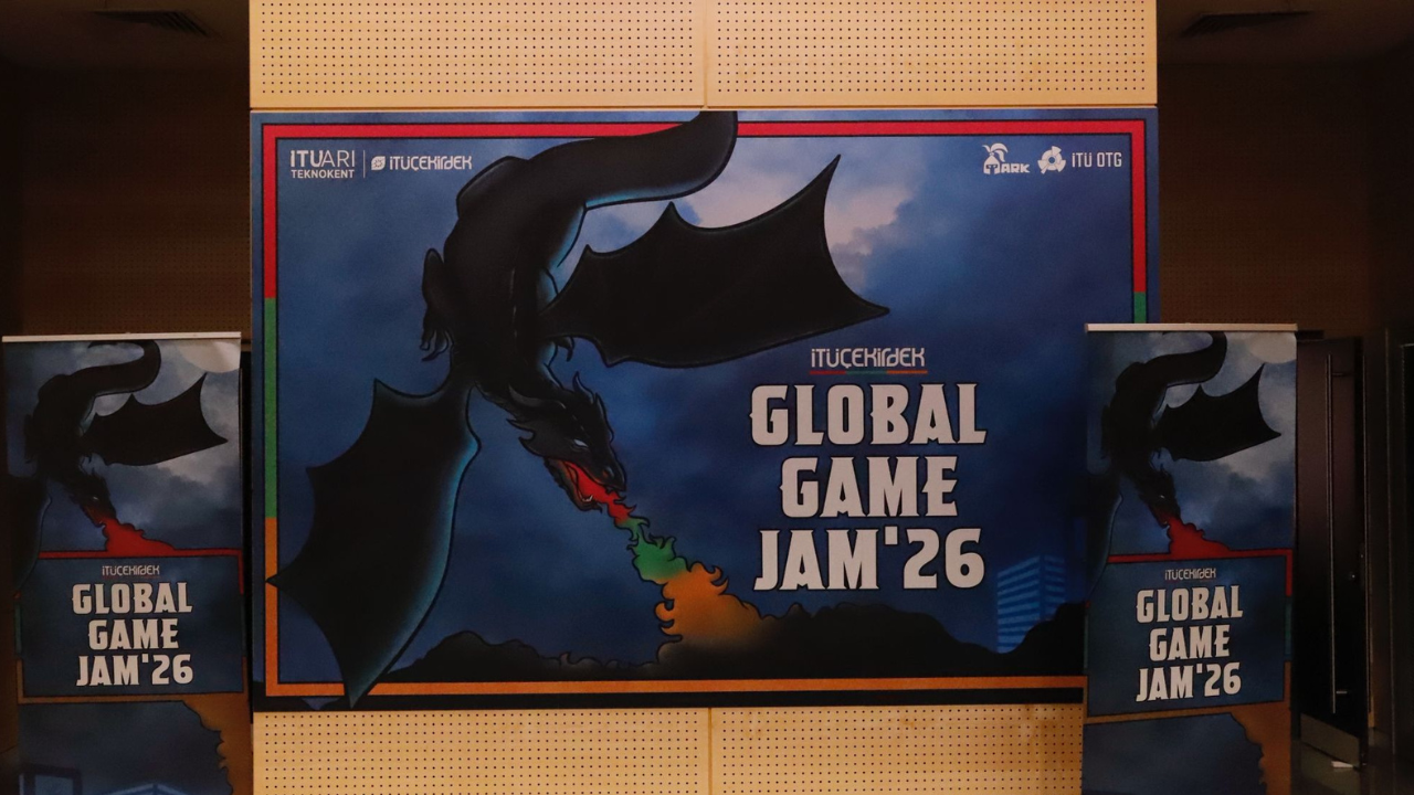 global game jam 2026 itü çekirdek afişi