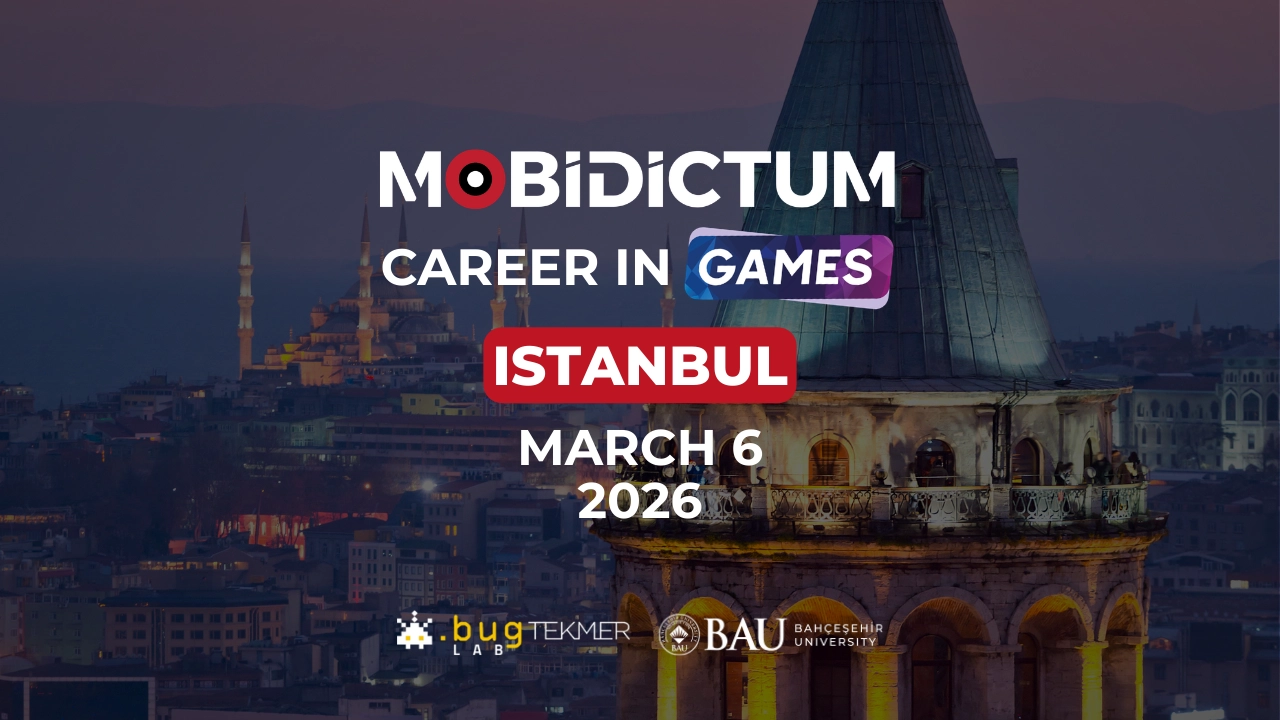 Mobidictum Career in Games 2026 tasarımı