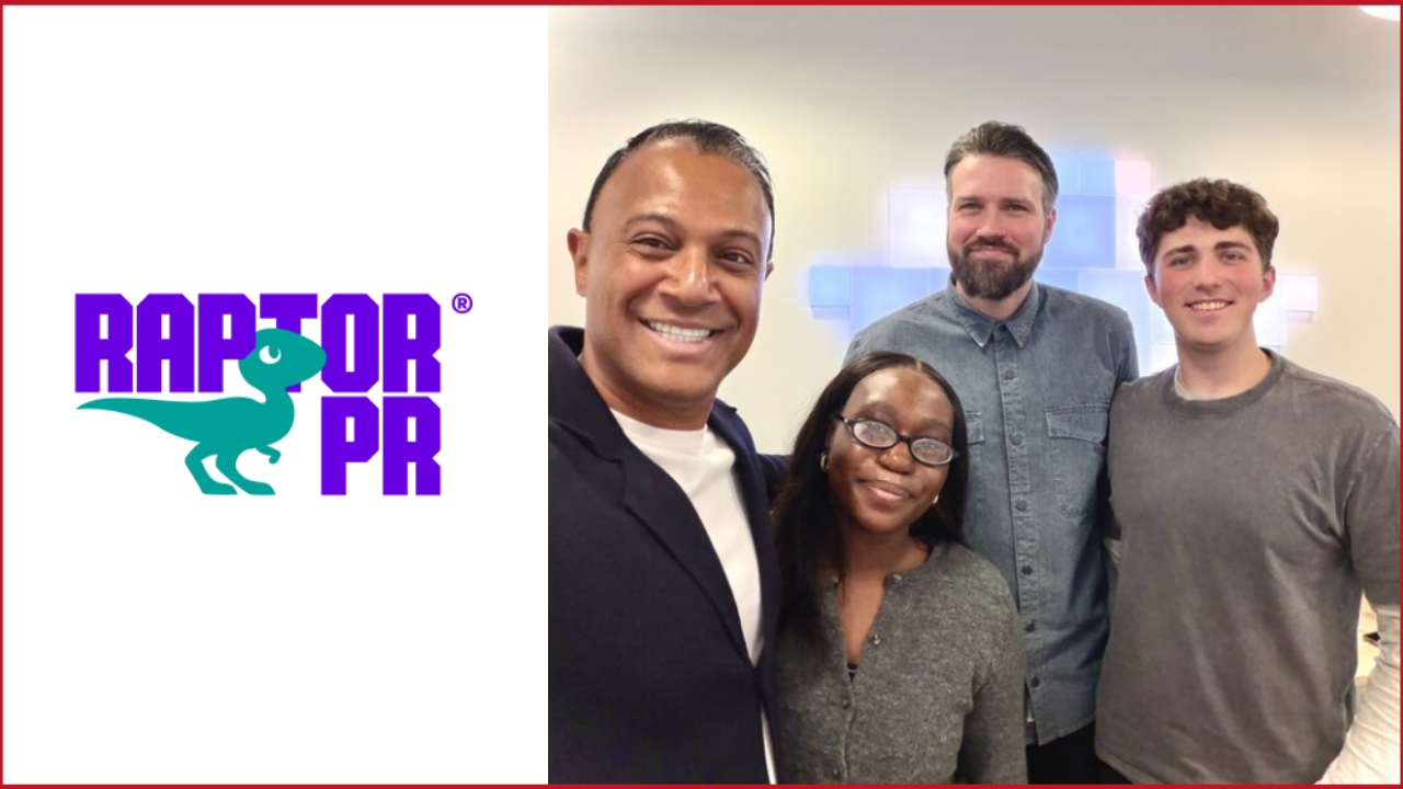 Raptor PR logo and team photo