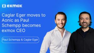photo of Exmox's new CEO Paul Schempp and new Aonic CCO Çağlar Eğer
