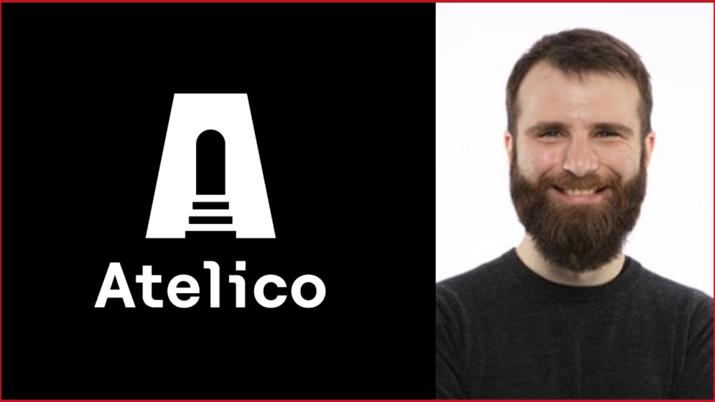 Studio Atelico logo on the left, Piero Molino logo on the right