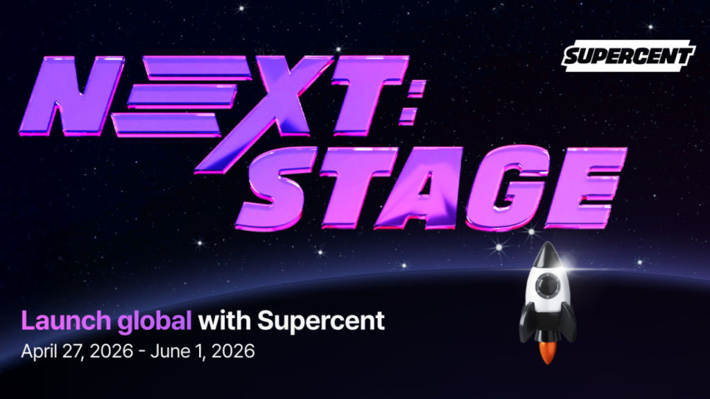 supercent next stage open challenge cover art and text