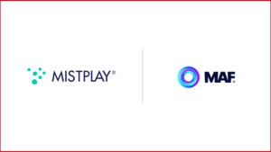 Mistplay and MAF logos representing the acquisition of MyChips by Mistplay