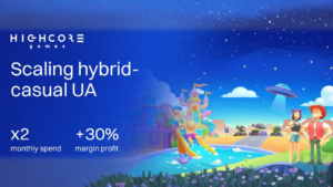 Highcore Games hybrid-casual UA scaling case study