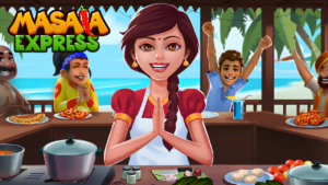 Masala Express mobile cooking game by Cympl Studios