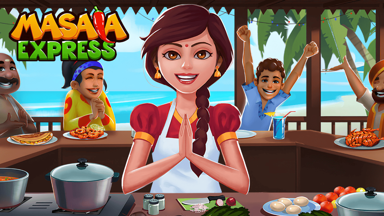 Masala Express mobile cooking game by Cympl Studios