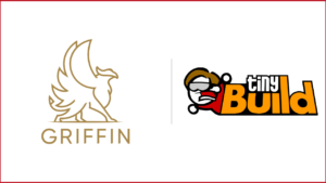 Griffin Gaming Partners logo on the left, tinyBuild logo on the right