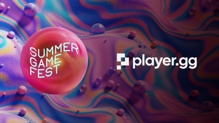 Summer Game Fest logo on the left, player.gg logo on the right