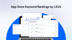Leus Capital's Visua Keyword Rankings tool for tracking iOS App Store search performance