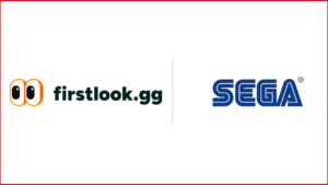 FirstLook logo on the left, SEGA logo on the right