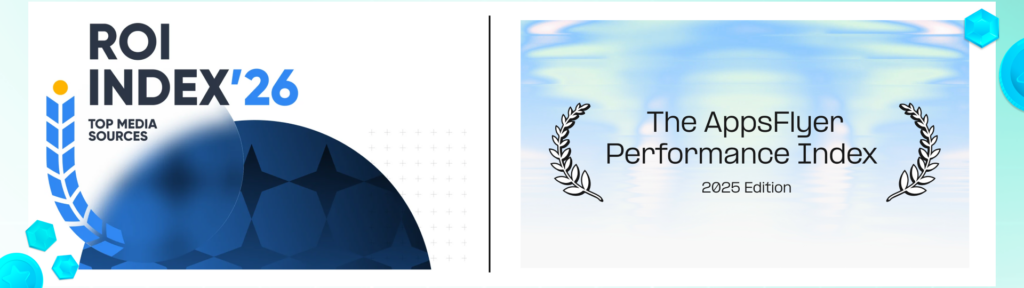 Singular ROI Index and AppsFlyer Performance Index highlighting rewarded advertising platforms