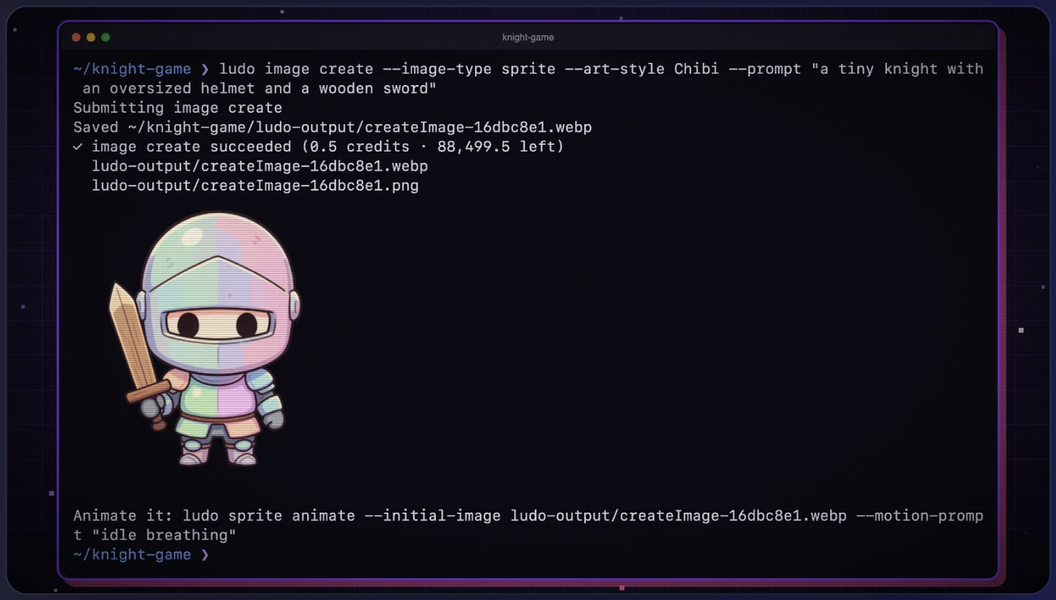 Ludo.ai brings AI game asset creation into the developer terminal with ...